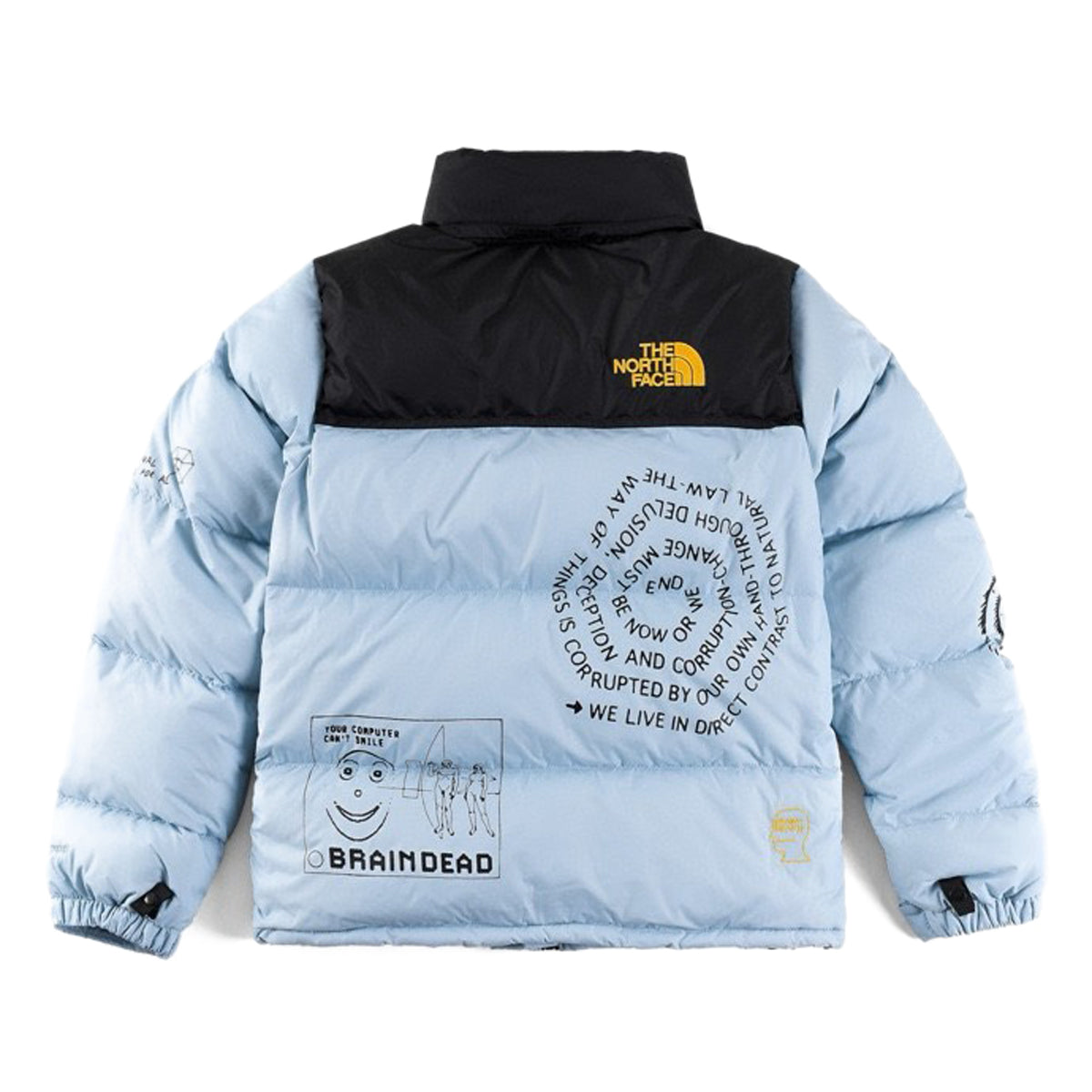 The North Face Blue Puffer Jacket for City and Trail
