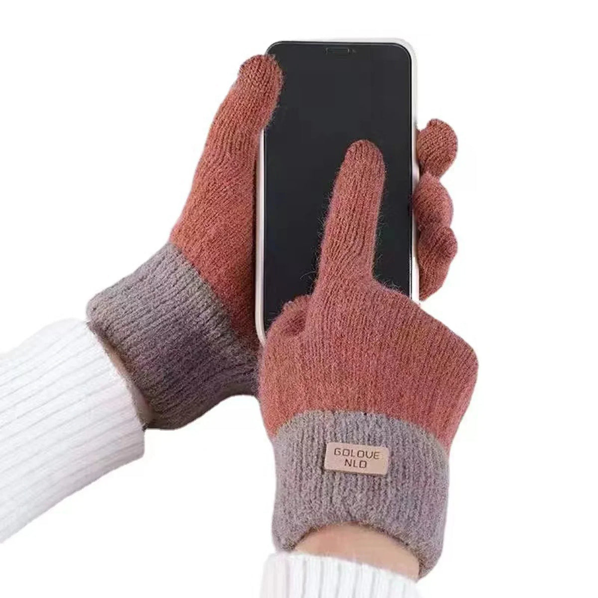 Women’s Winter Gloves Touchscreen Fleece Lined Knit
