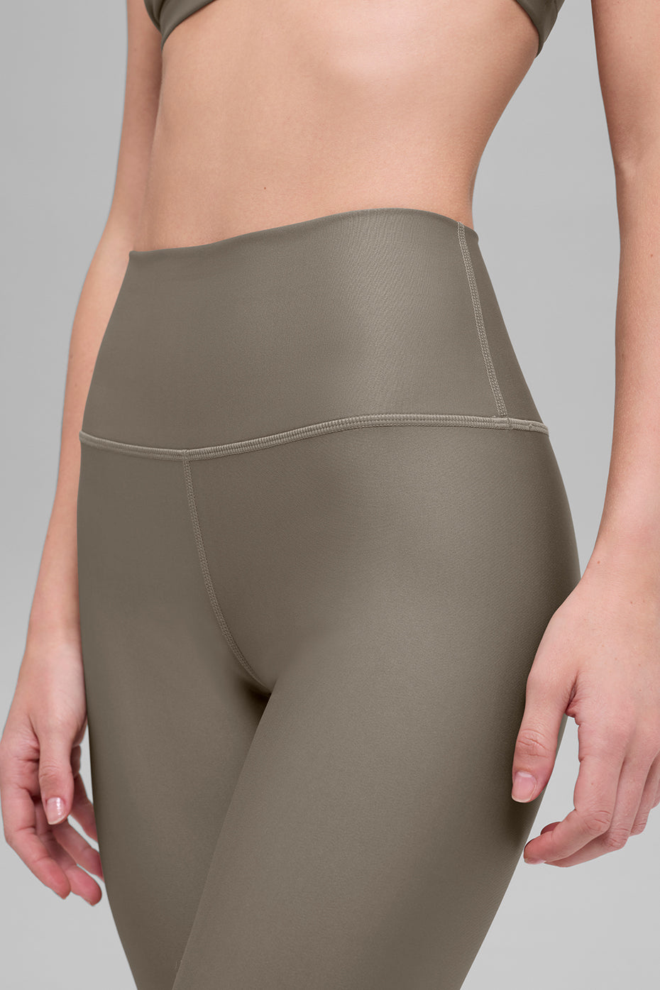 7/8 High-Waist Airlift Legging - Light Cocoa